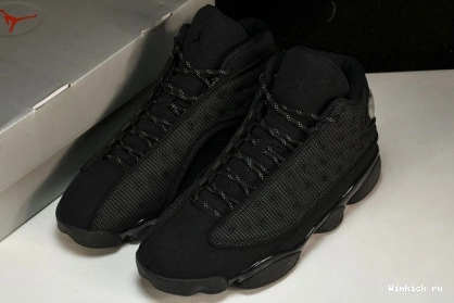 Retro Black 13 Cat Jordan 1102